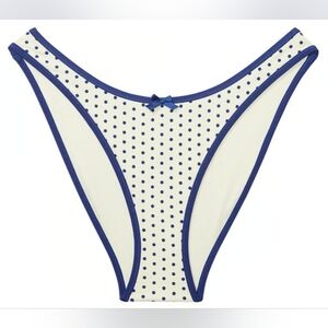 M L XL XXL VS PINK by Frankies Bikinis Golden Hour Bikini Bottom Sleepy Dot